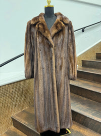 LaBelle Since 1919 Vintage Demi Buff Mink Full Length Coat