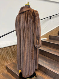 LaBelle Since 1919 Vintage Demi Buff Mink Full Length Coat