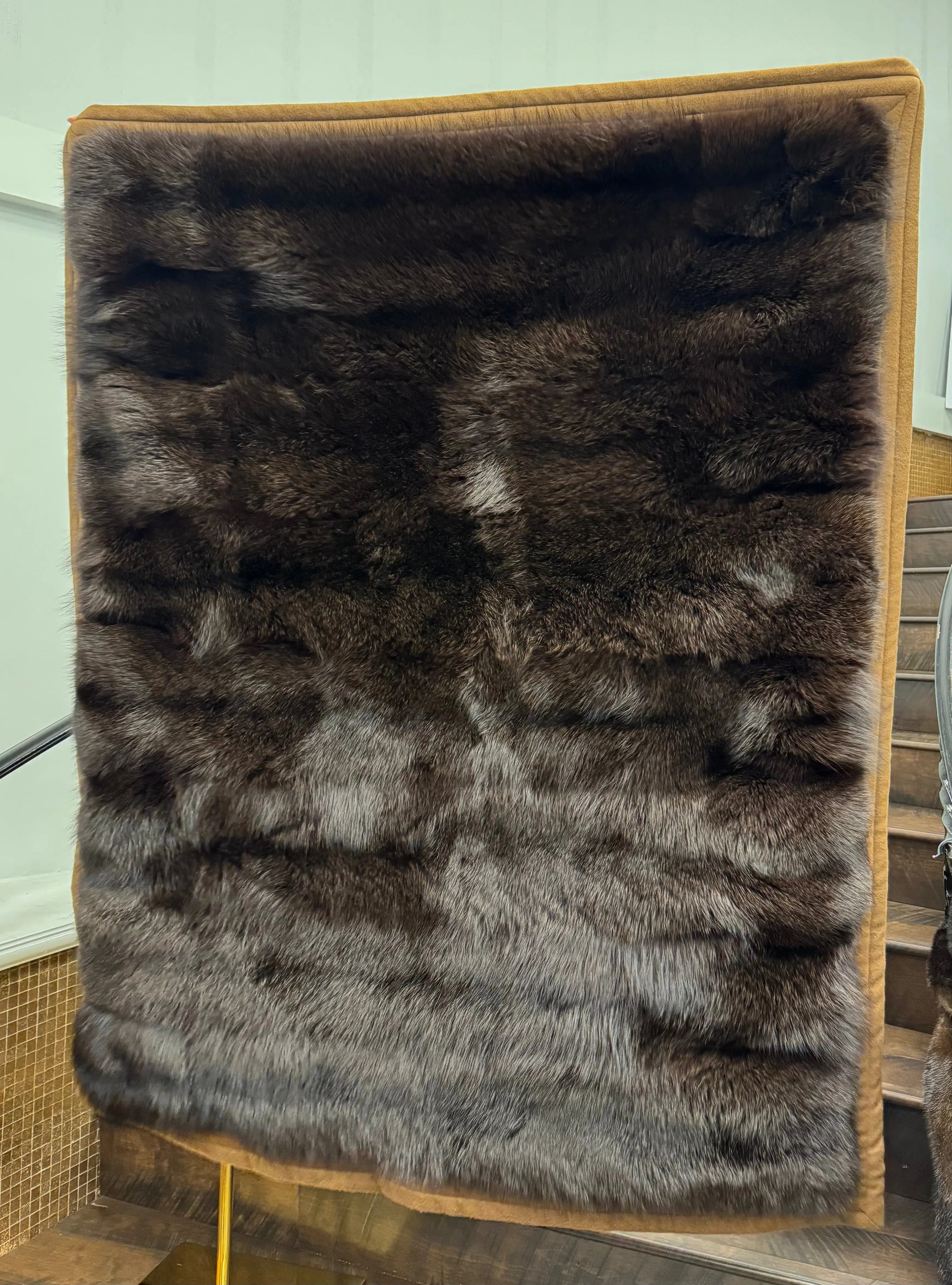 LaBelle Since 1919 Vintage Fox Throw