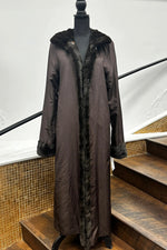 Vintage Full Length Reversible Mahogany Mink