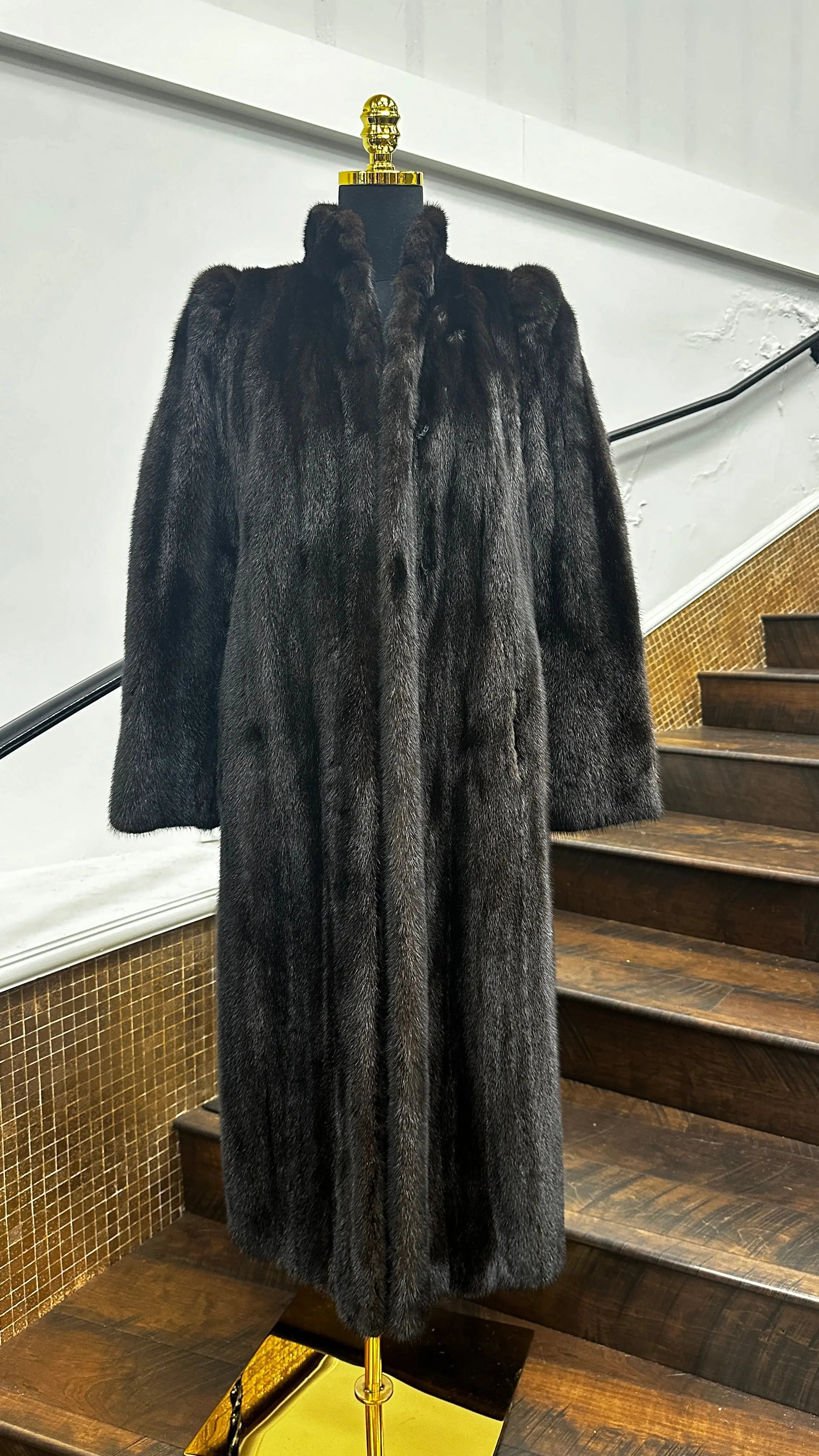 Vintage Full Length Mink Coat