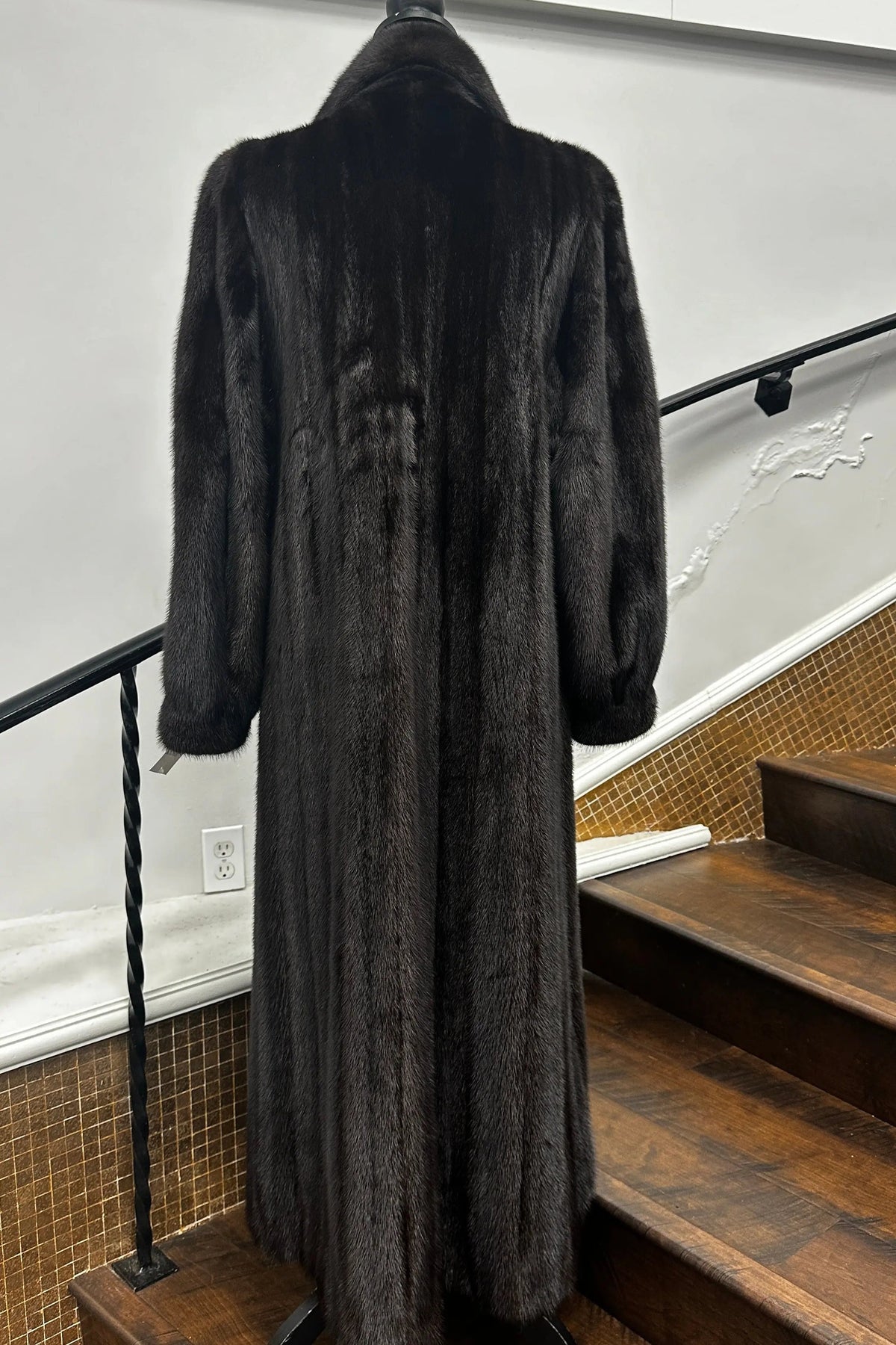 Vintage Full Length Ranch Mink Coat