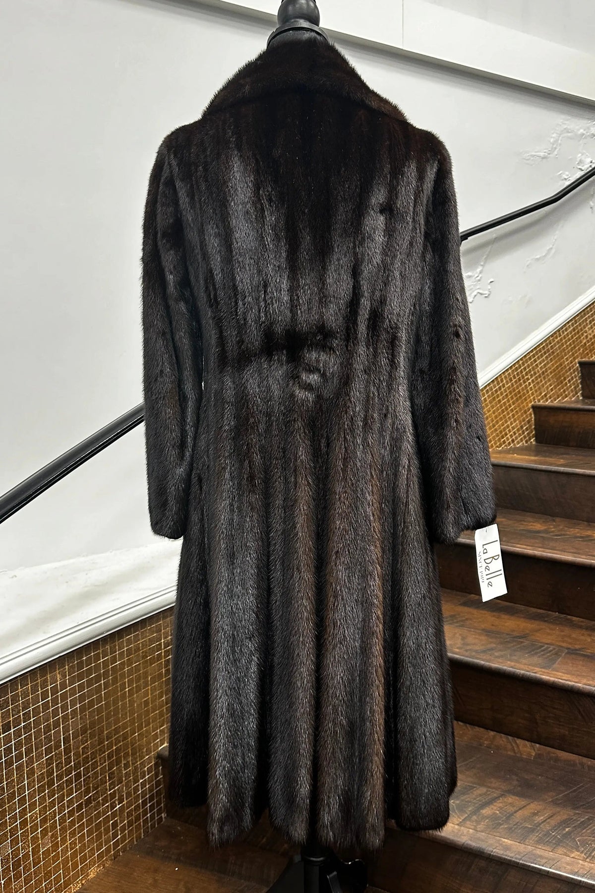 Vintage Full Length Ranch Mink Coat