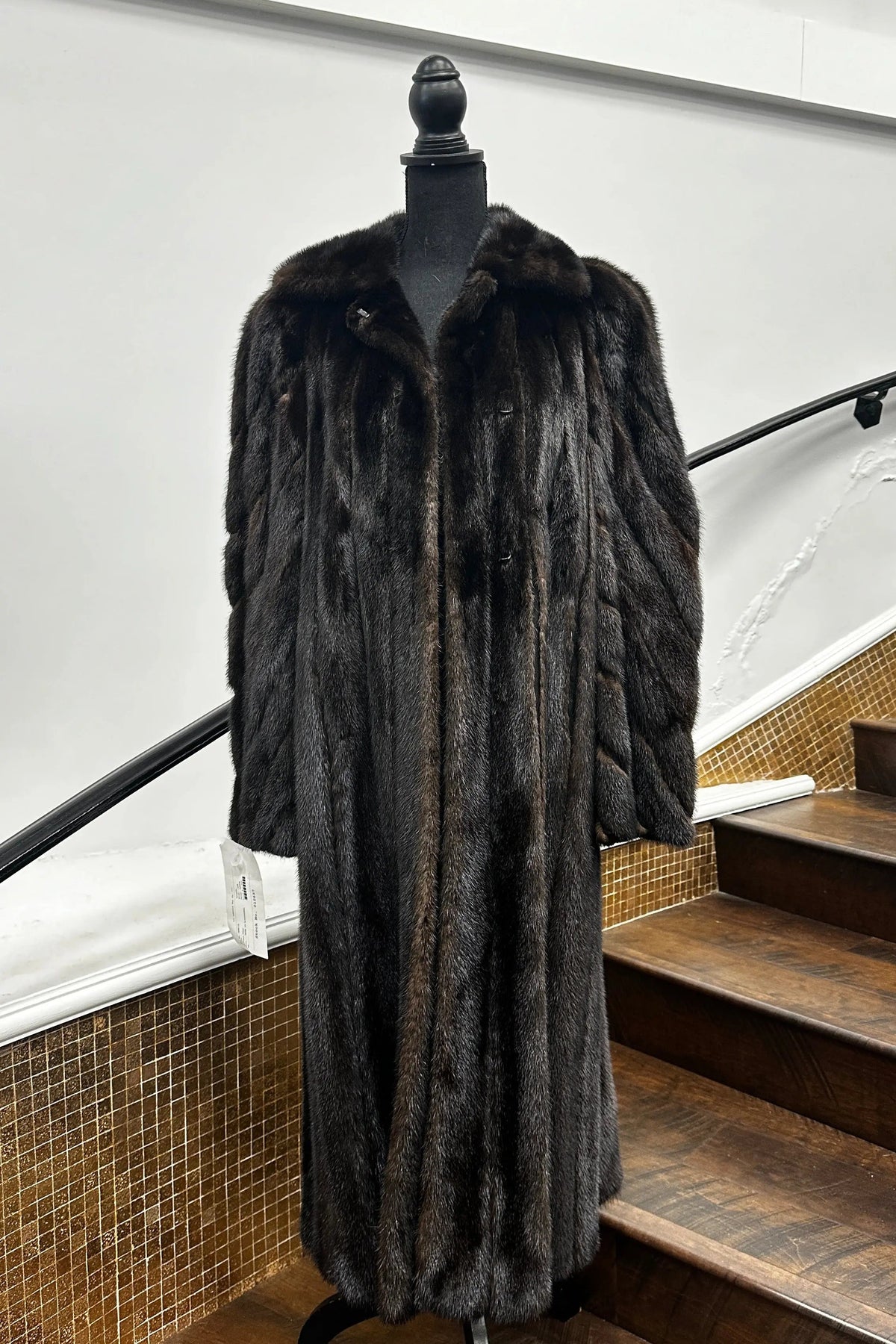 Vintage Full Length Ranch Mink Coat