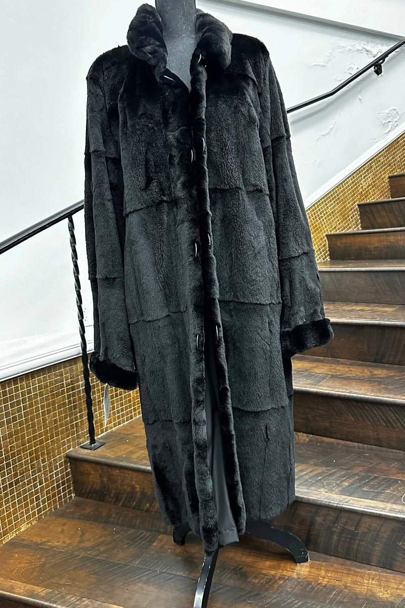 Vintage Full Length Sheared Mink Reversible