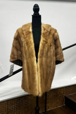 Vintage Light Pastel Mink Stole