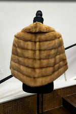Vintage Light Pastel Mink Stole
