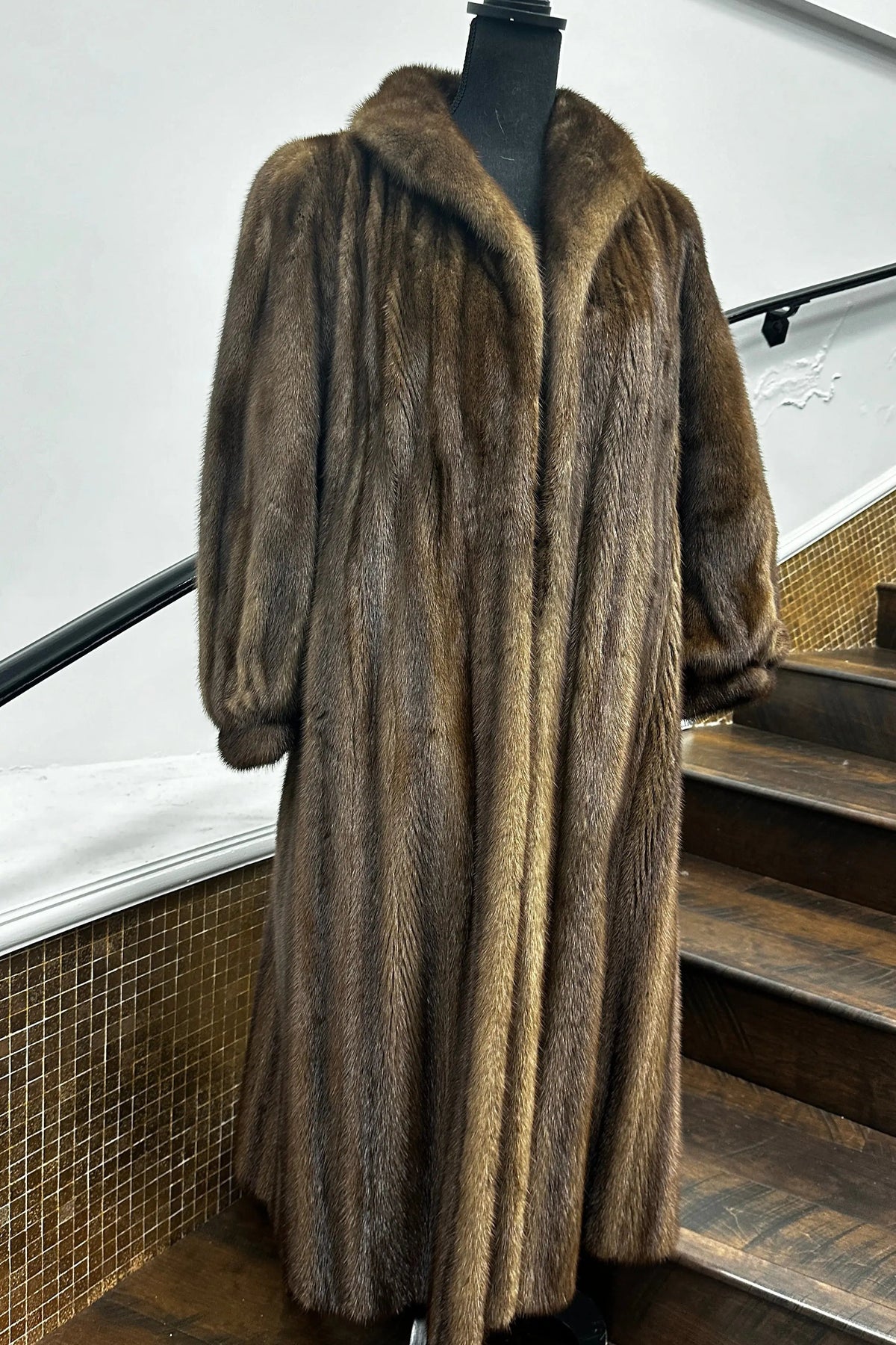 Vintage Lunaraine Mink Full Length Coat