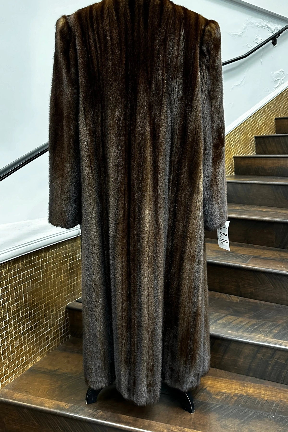 Vintage Mahogany Mink Coat