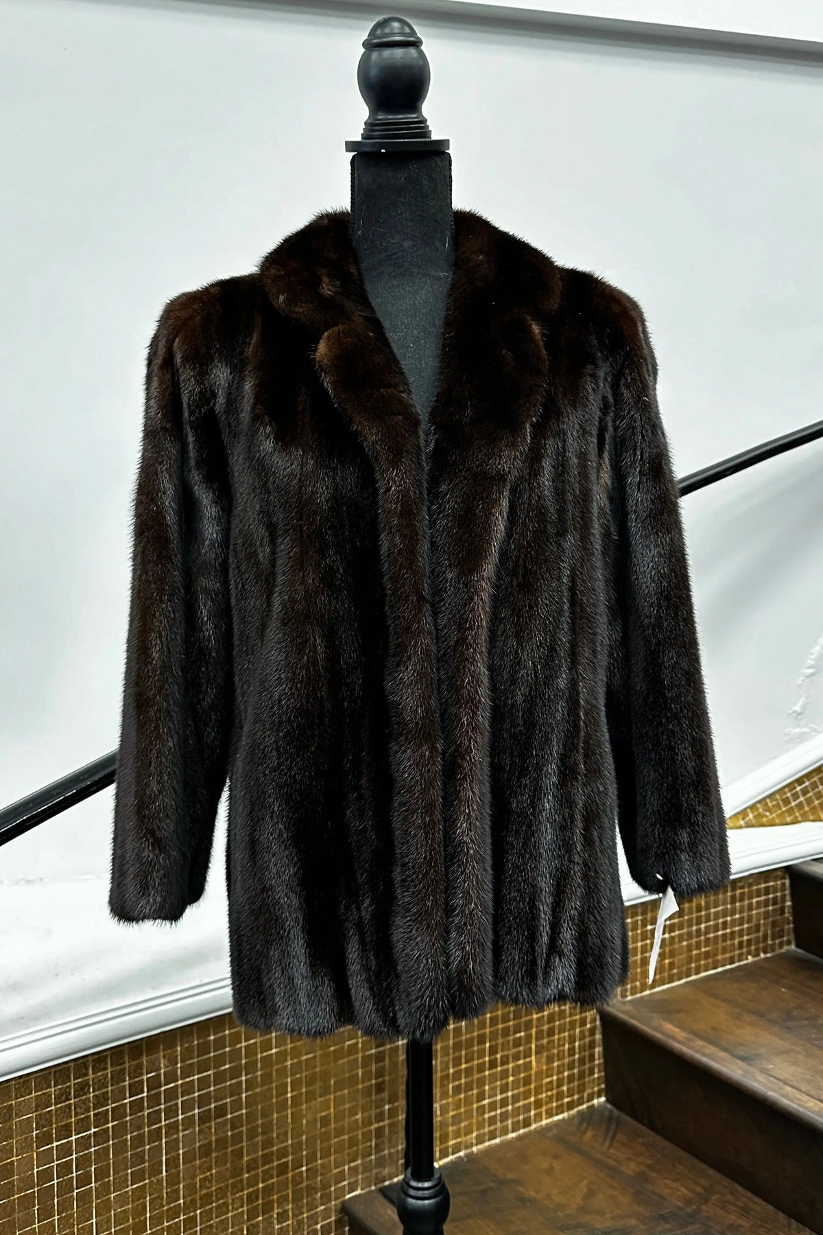 Vintage Mahogany Mink Jacket