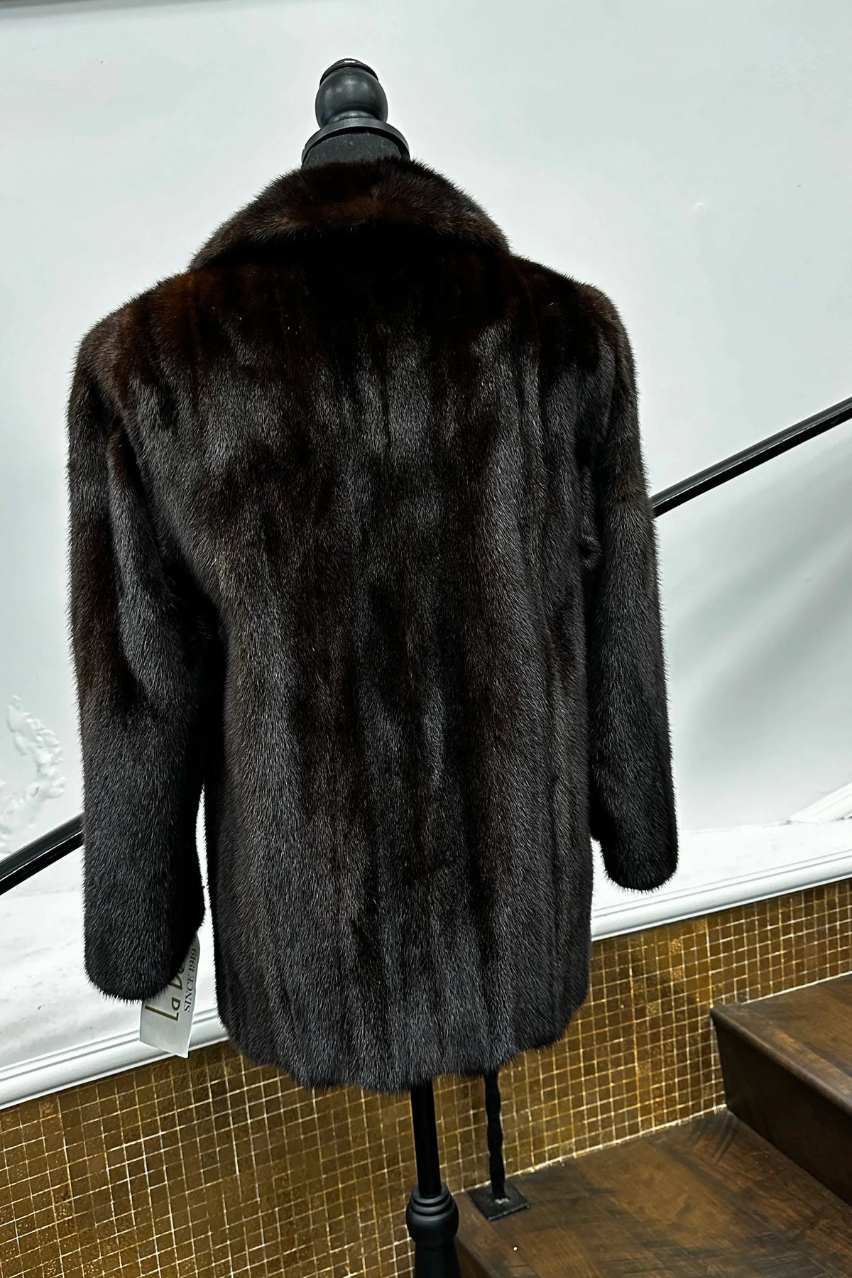 Vintage Mahogany Mink Jacket