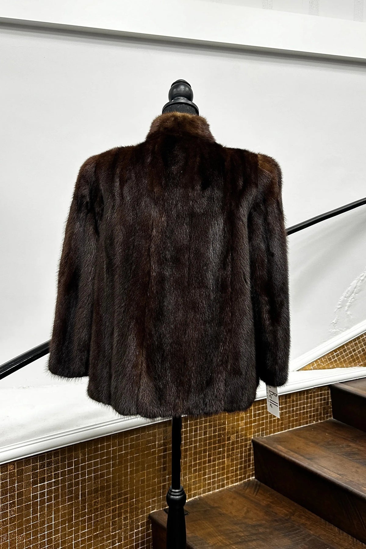 Vintage Mahogany Mink Jacket