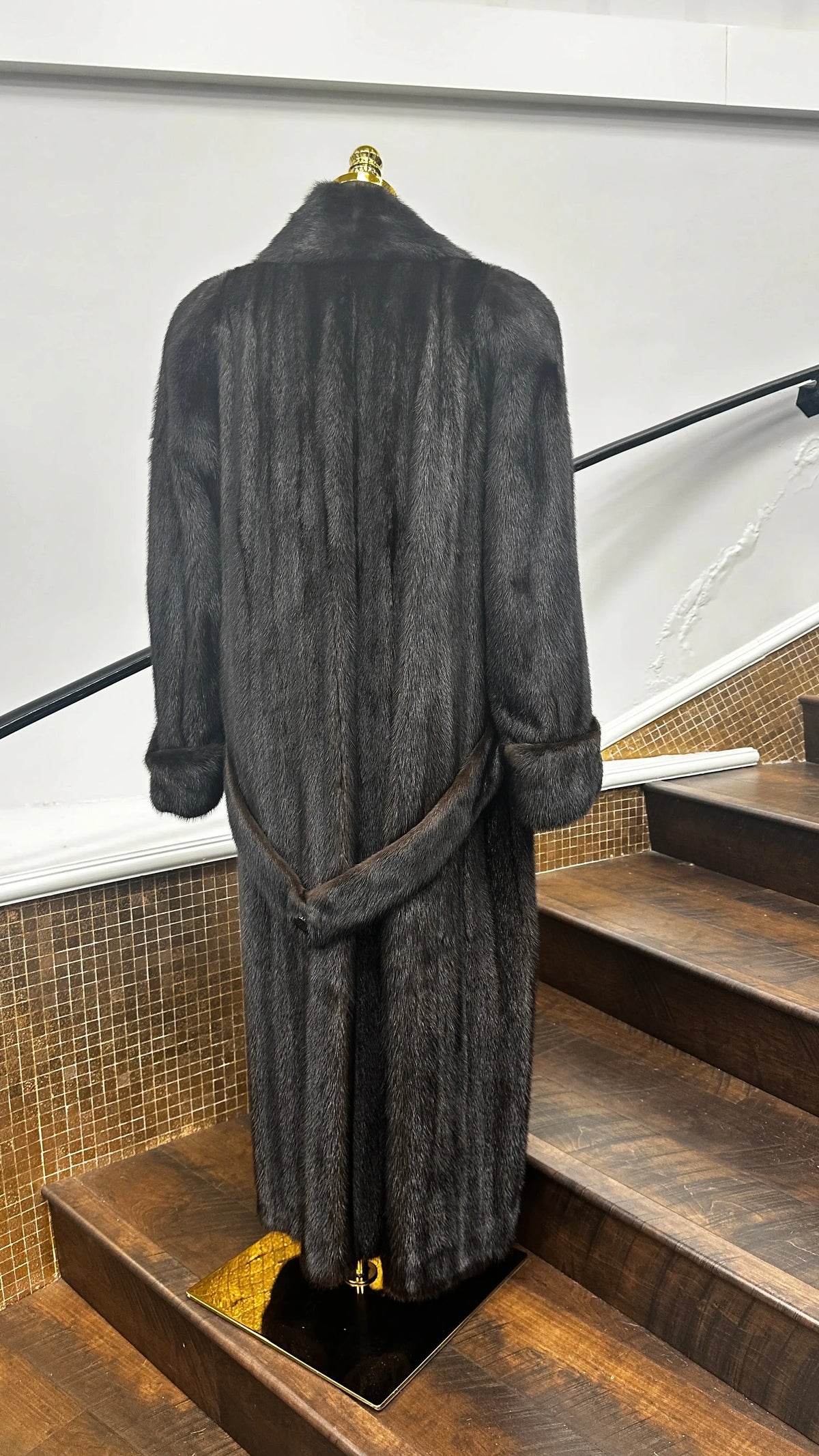 LaBelle Since 1919 Vintage Mahogany Mink Coat