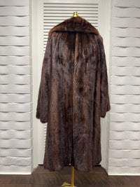 Vintage Mahogany Mink Coat
