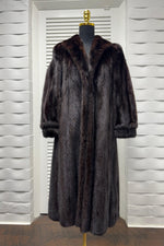 Vintage Mahogany Mink Coat