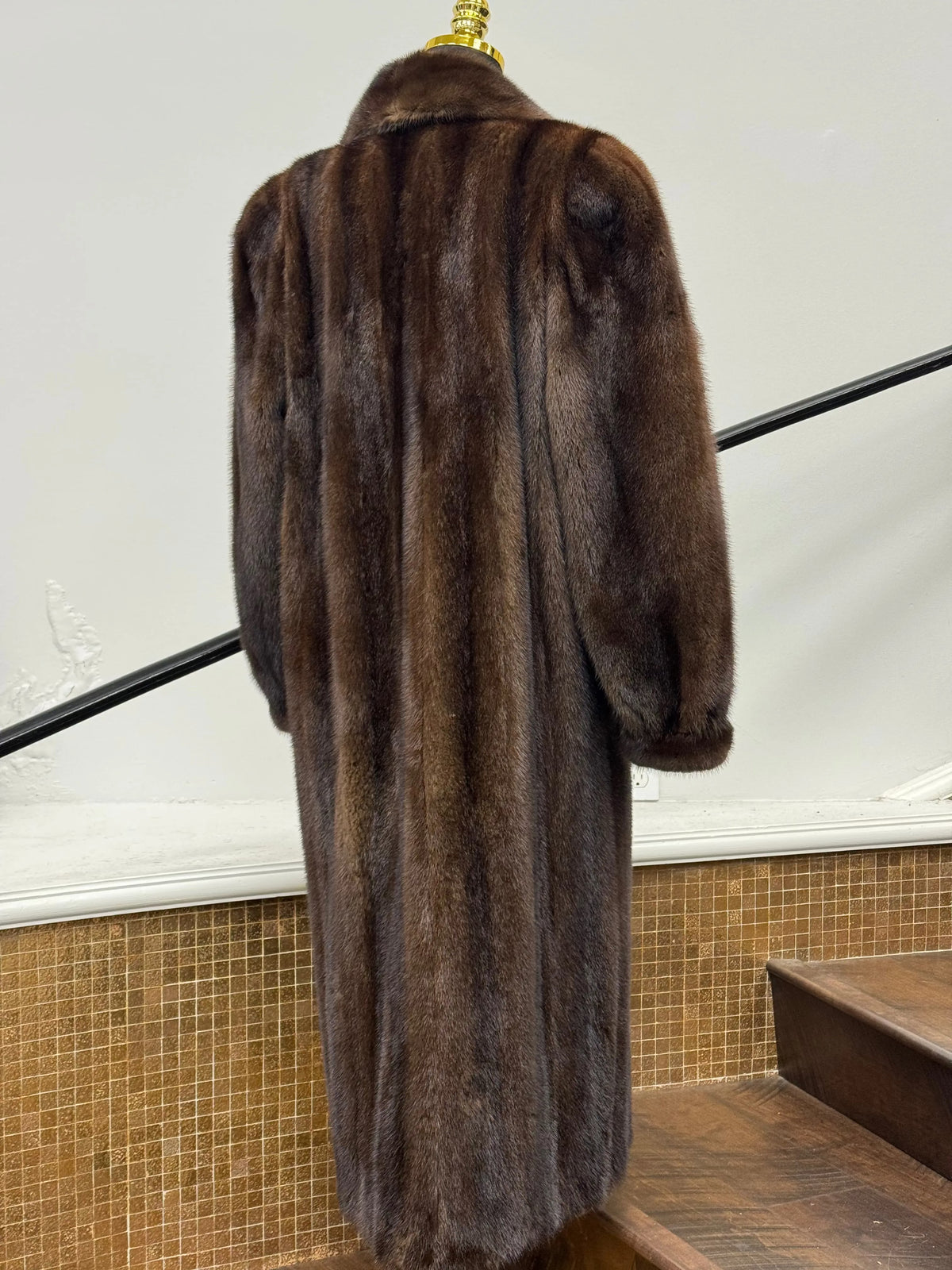 Vintage Mahogany Mink Coat