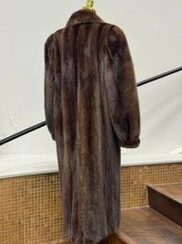 Vintage Mahogany Mink Coat
