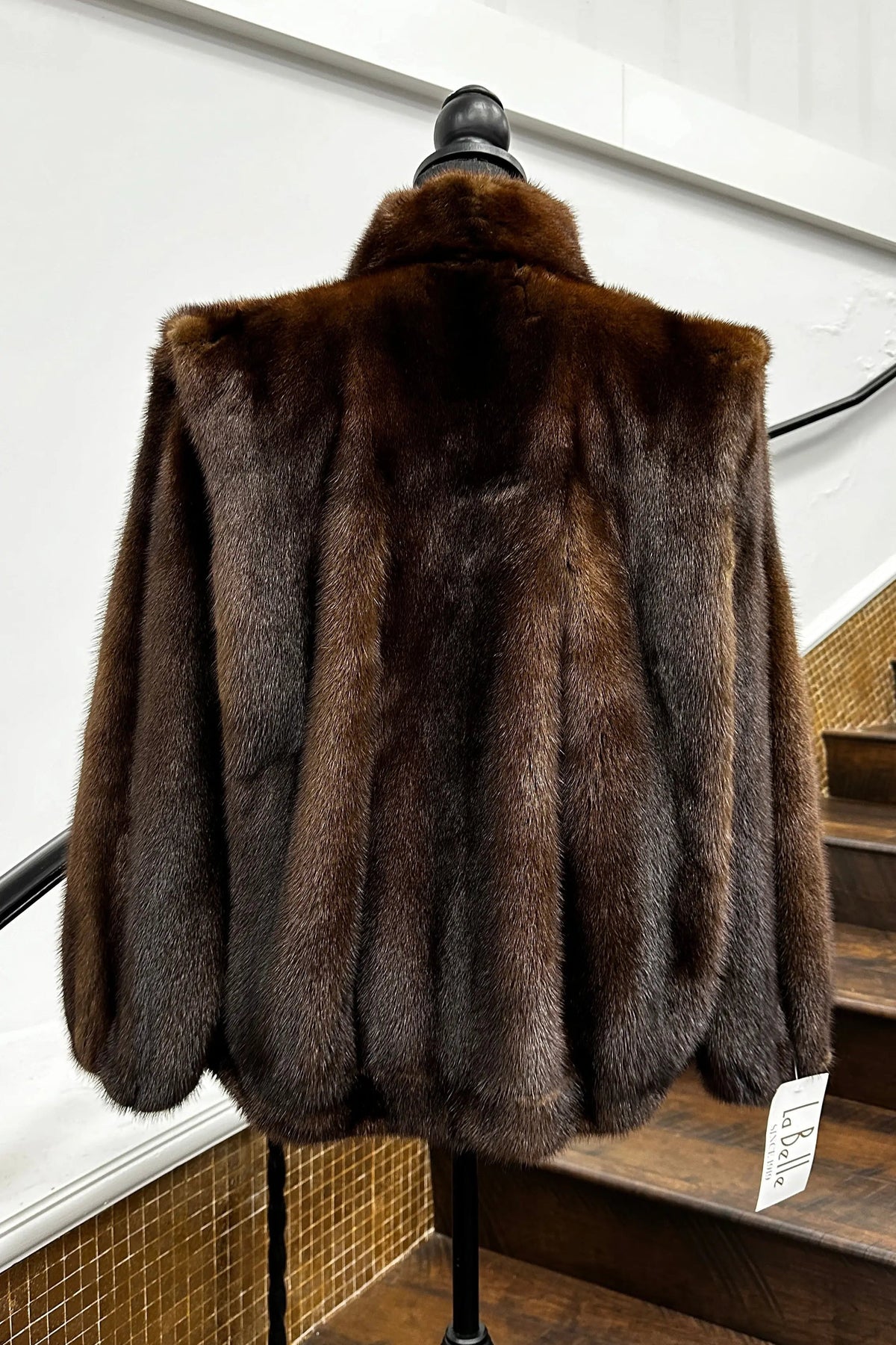 Vintage Mahogany Mink Jacket