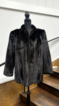 Vintage Mahogany Mink Jacket