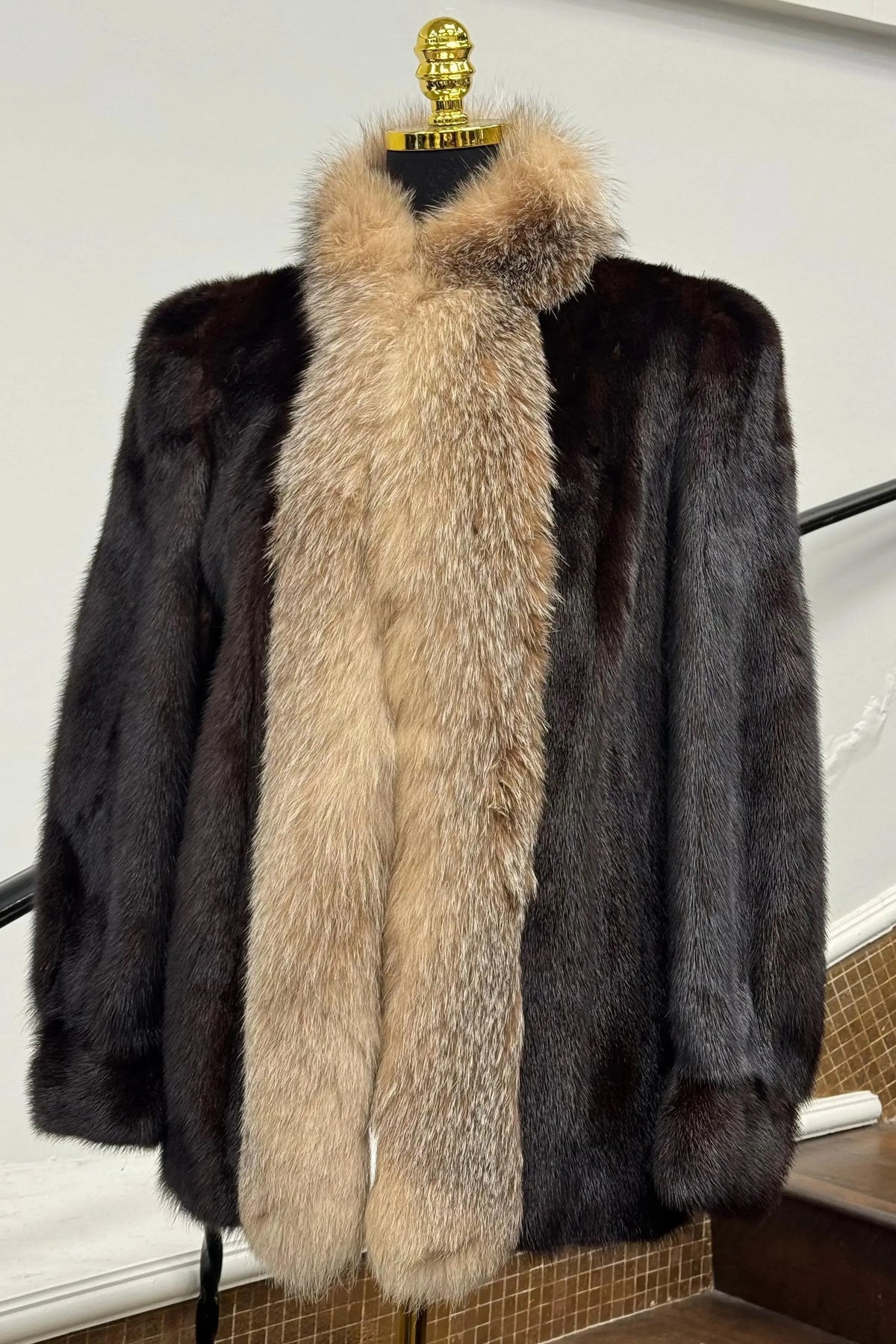 Vintage Mahogany Mink Jacket