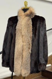 Vintage Mahogany Mink Jacket