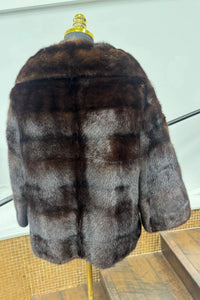 Vintage Mahogany Mink Jacket