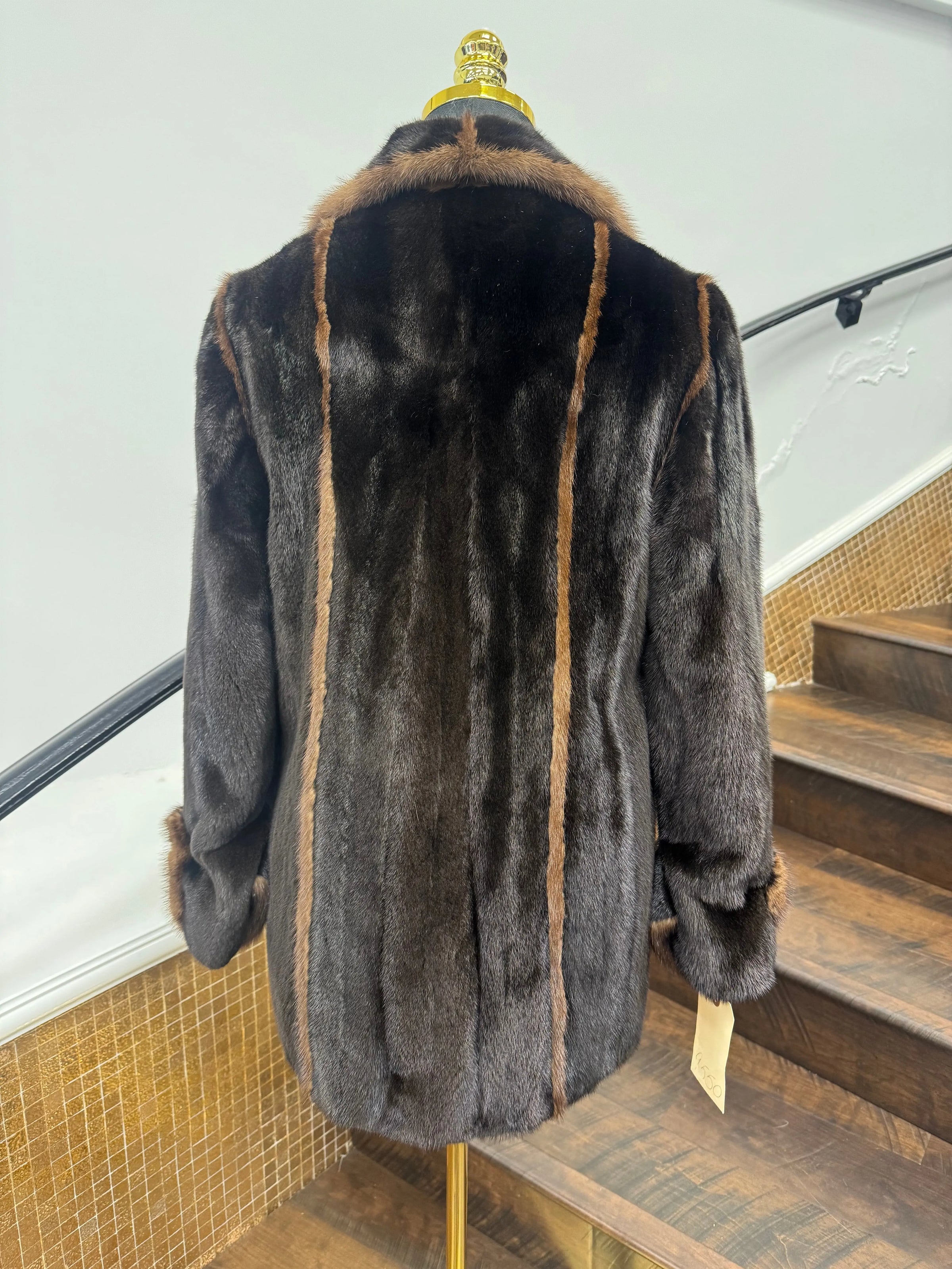 LaBelle Since 1919 Vintage Mahogany Mink Jacket