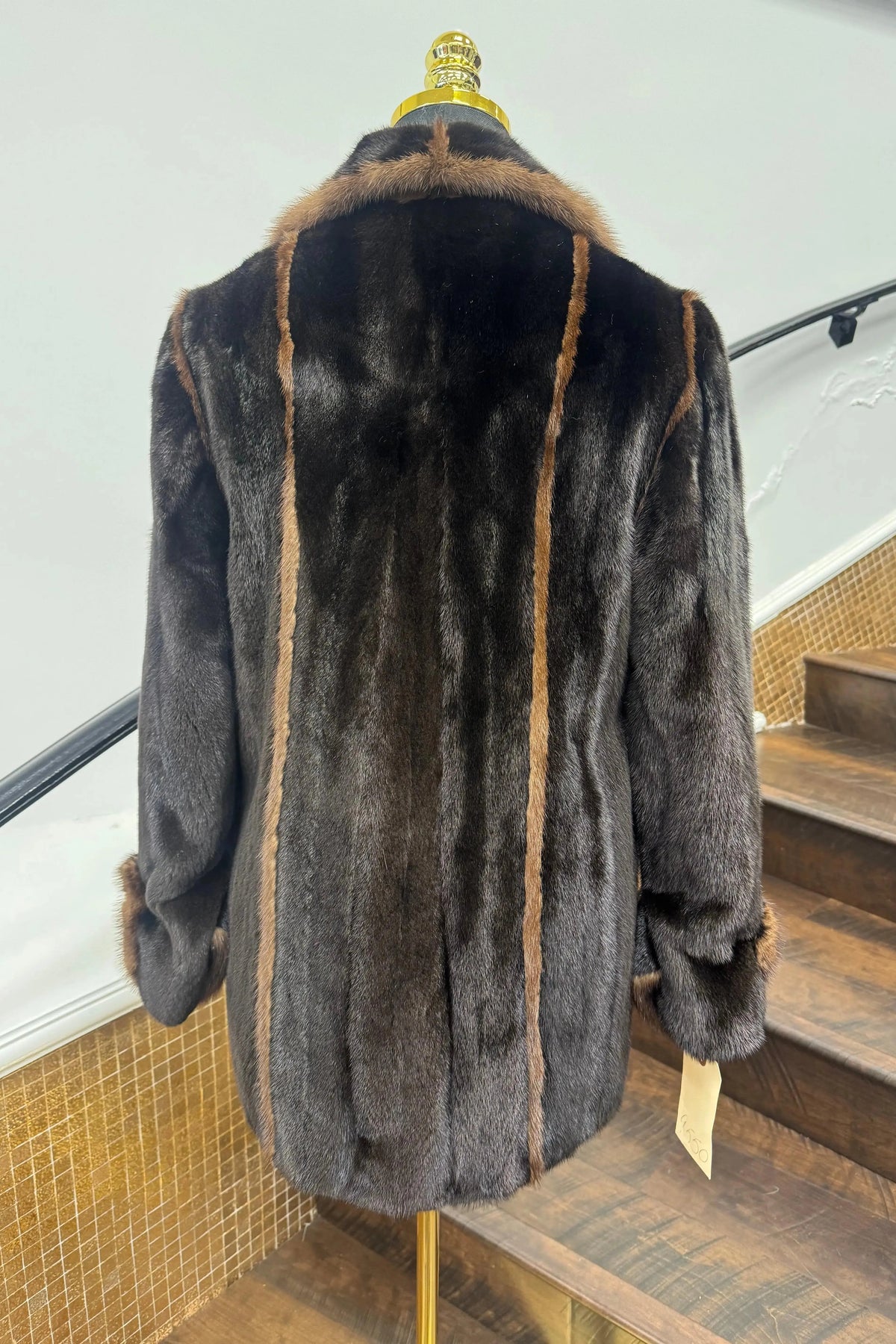 Vintage Mahogany Mink Jacket