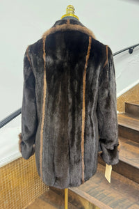 Vintage Mahogany Mink Jacket