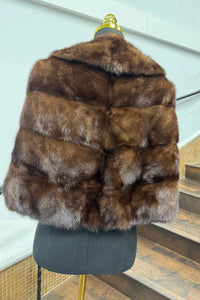 Vintage Mahogany Mink Stole