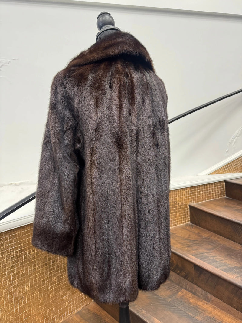 Vintage Mahogany Mink Stroller