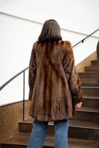 Vintage Mahogany Mink Stroller