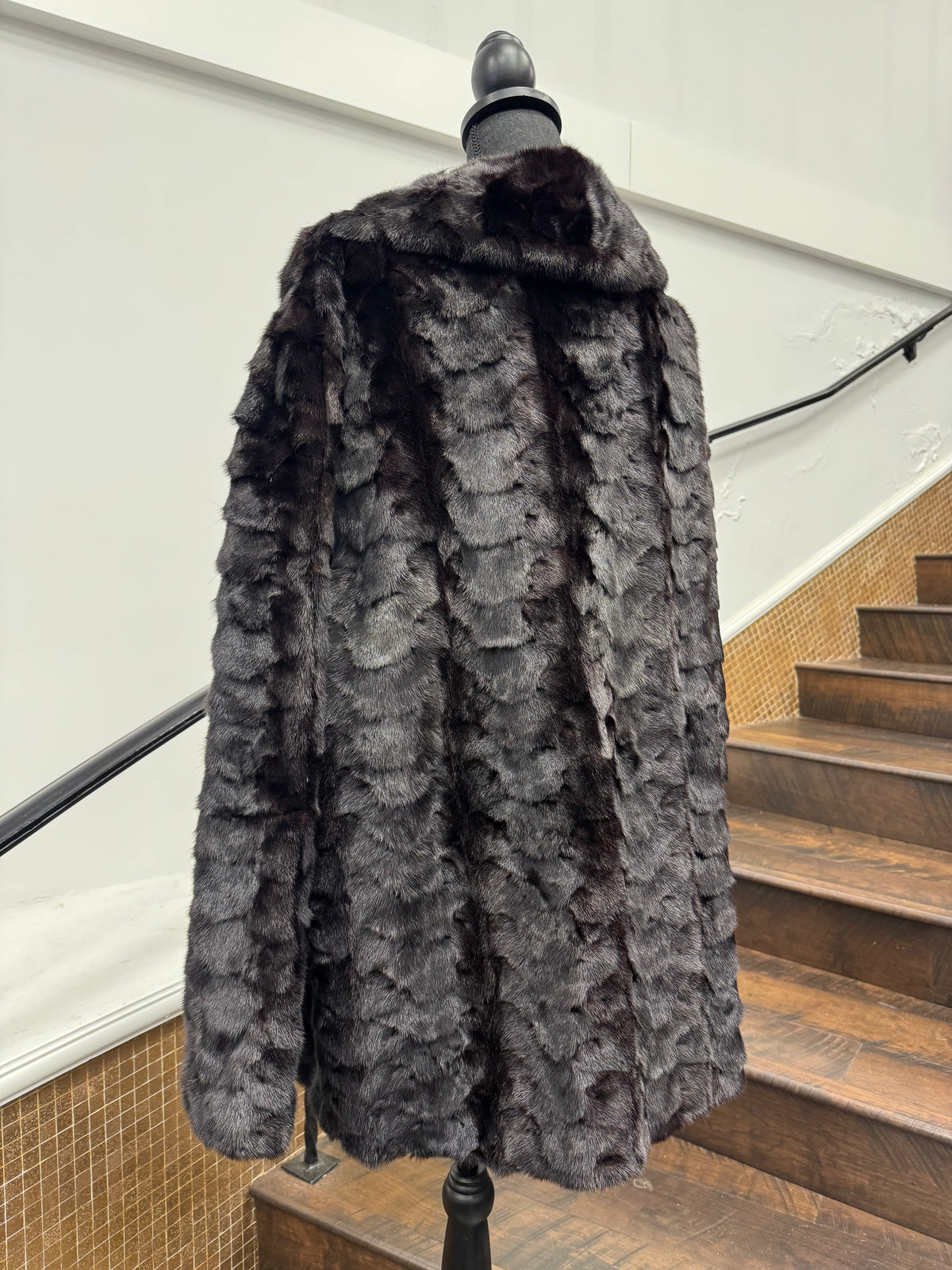 Vintage Men Ranch Mink Jacket