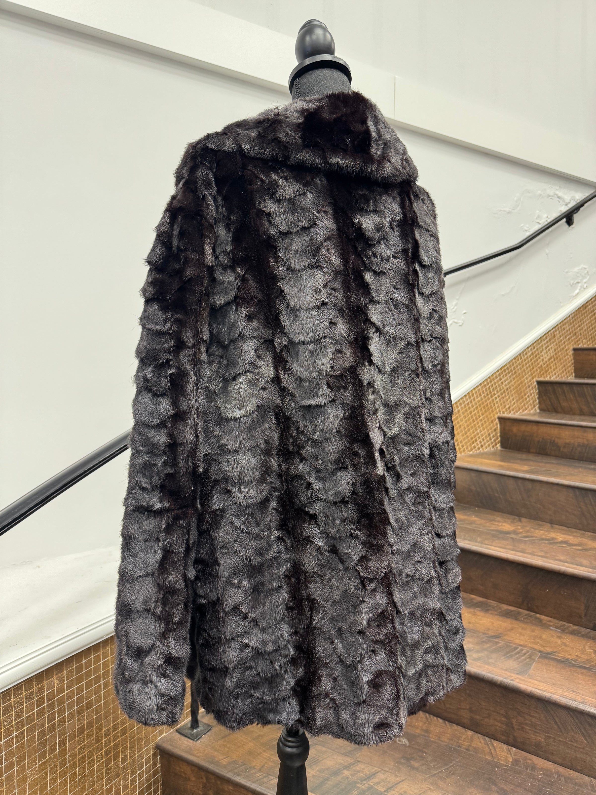 Vintage Men Ranch Mink Jacket