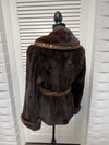 Vintage Sheared Mahogany Mink Jacket