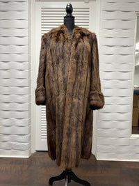 Vintage Muskrat Coat