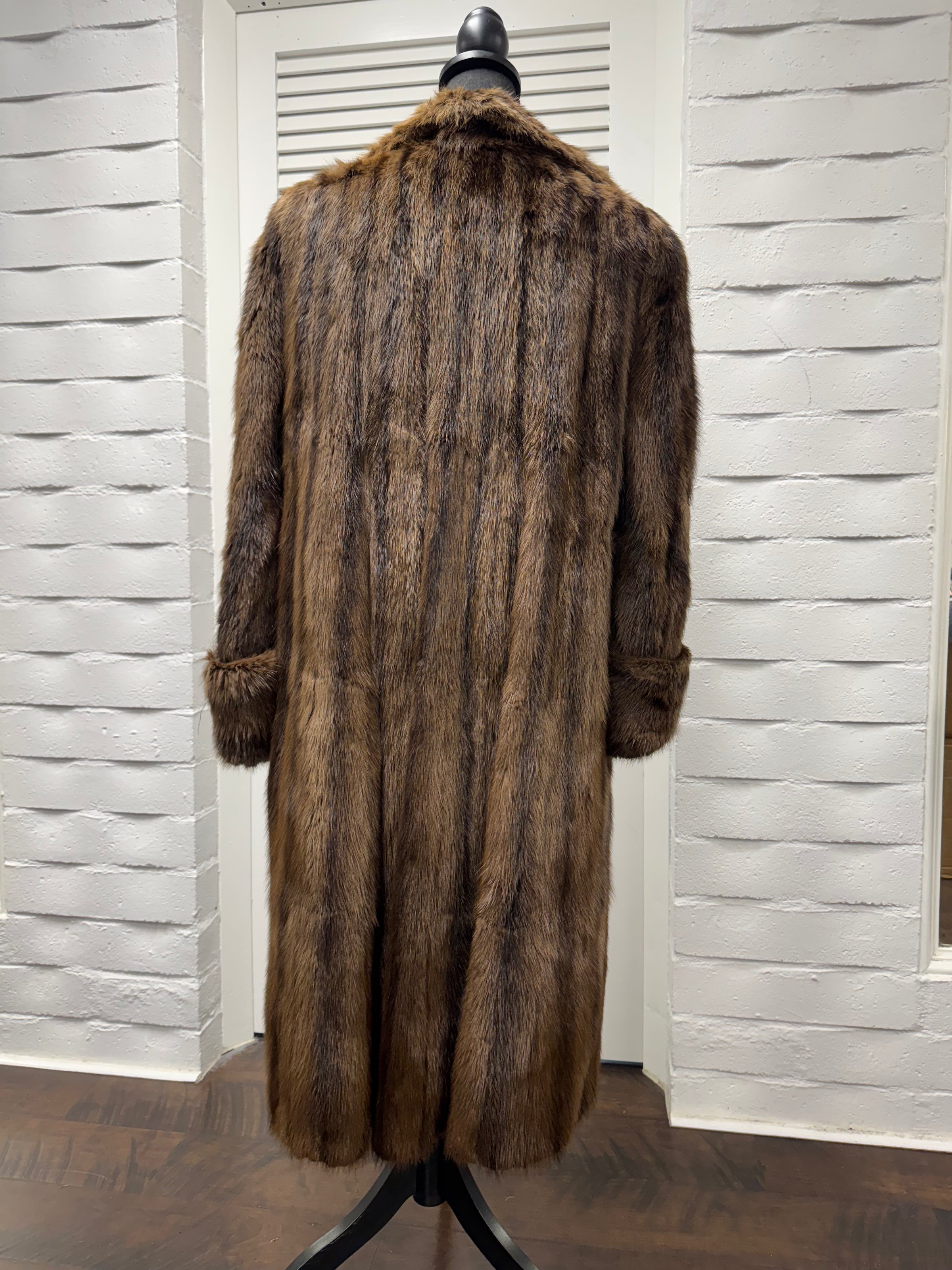 Vintage Muskrat Coat