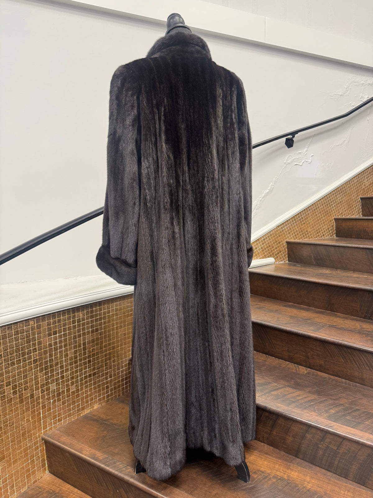 Vintage Natural Ranch Mink Coat