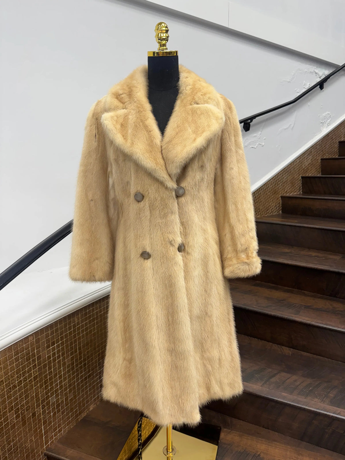 Vintage Oxi Tourmaline 3/4 Coat