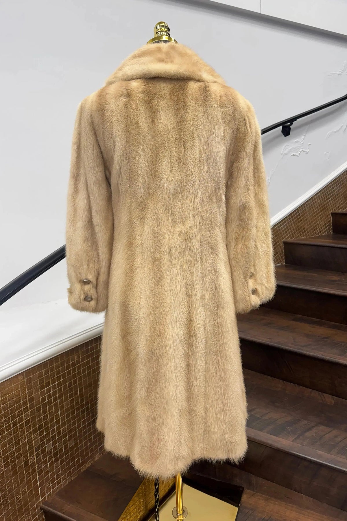 Vintage Oxi Tourmaline 3/4 Coat