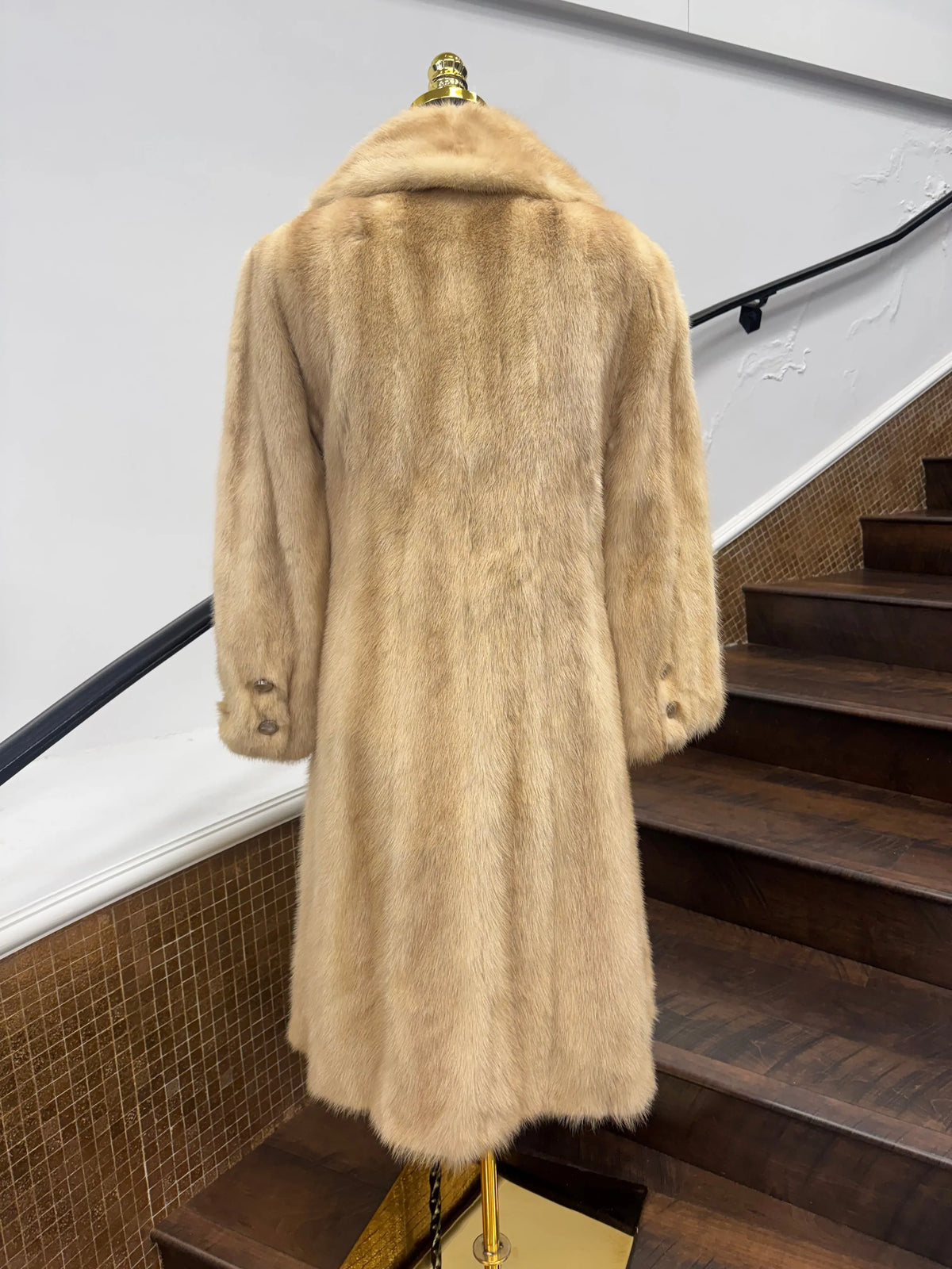 Vintage Oxi Tourmaline 3/4 Coat