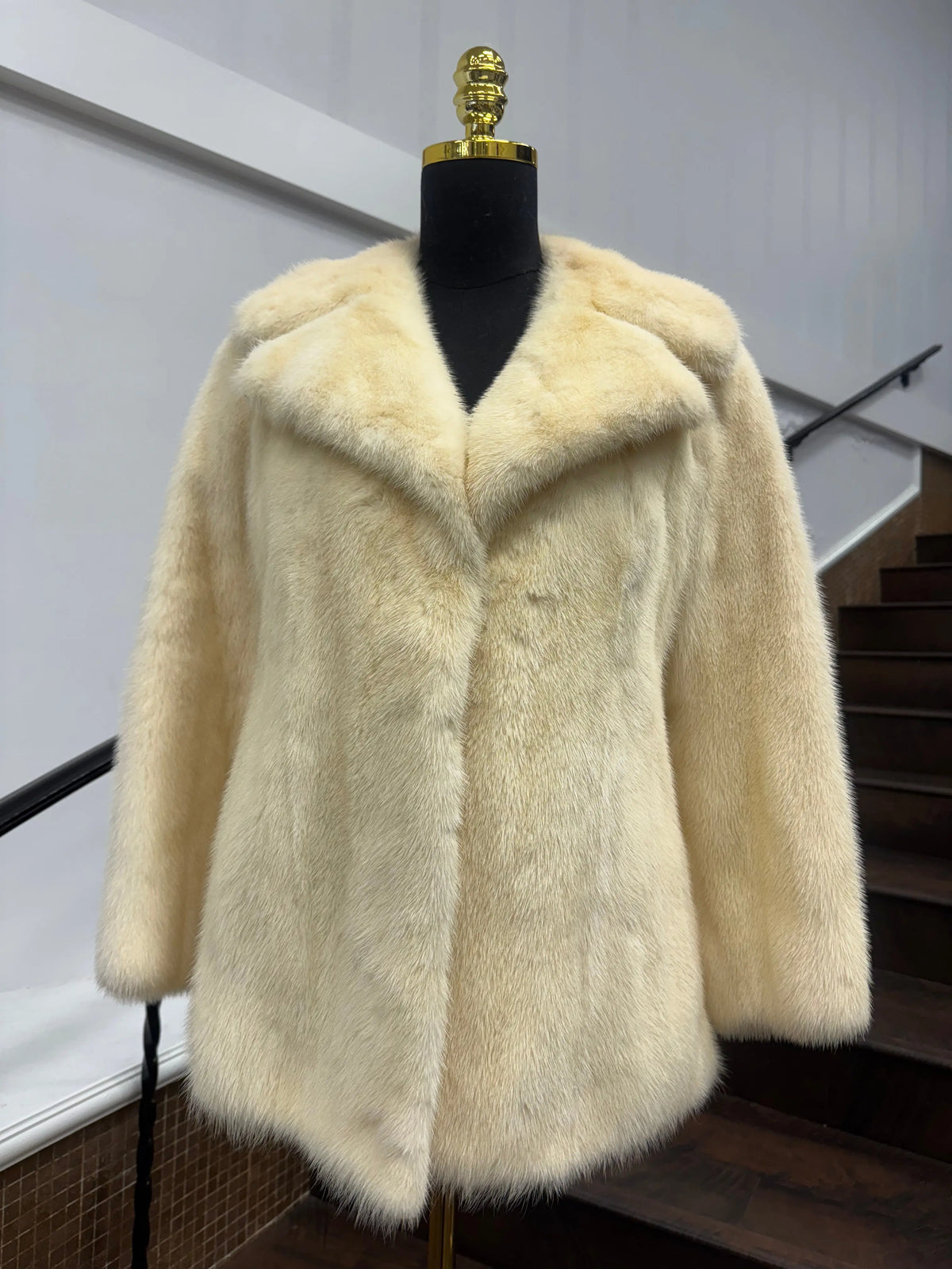 Vintage Oxidized Mink Jacket