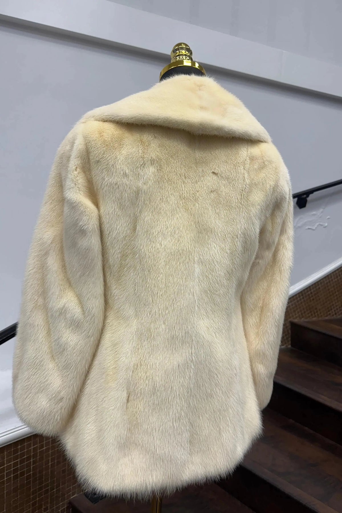 Vintage Oxidized Mink Jacket