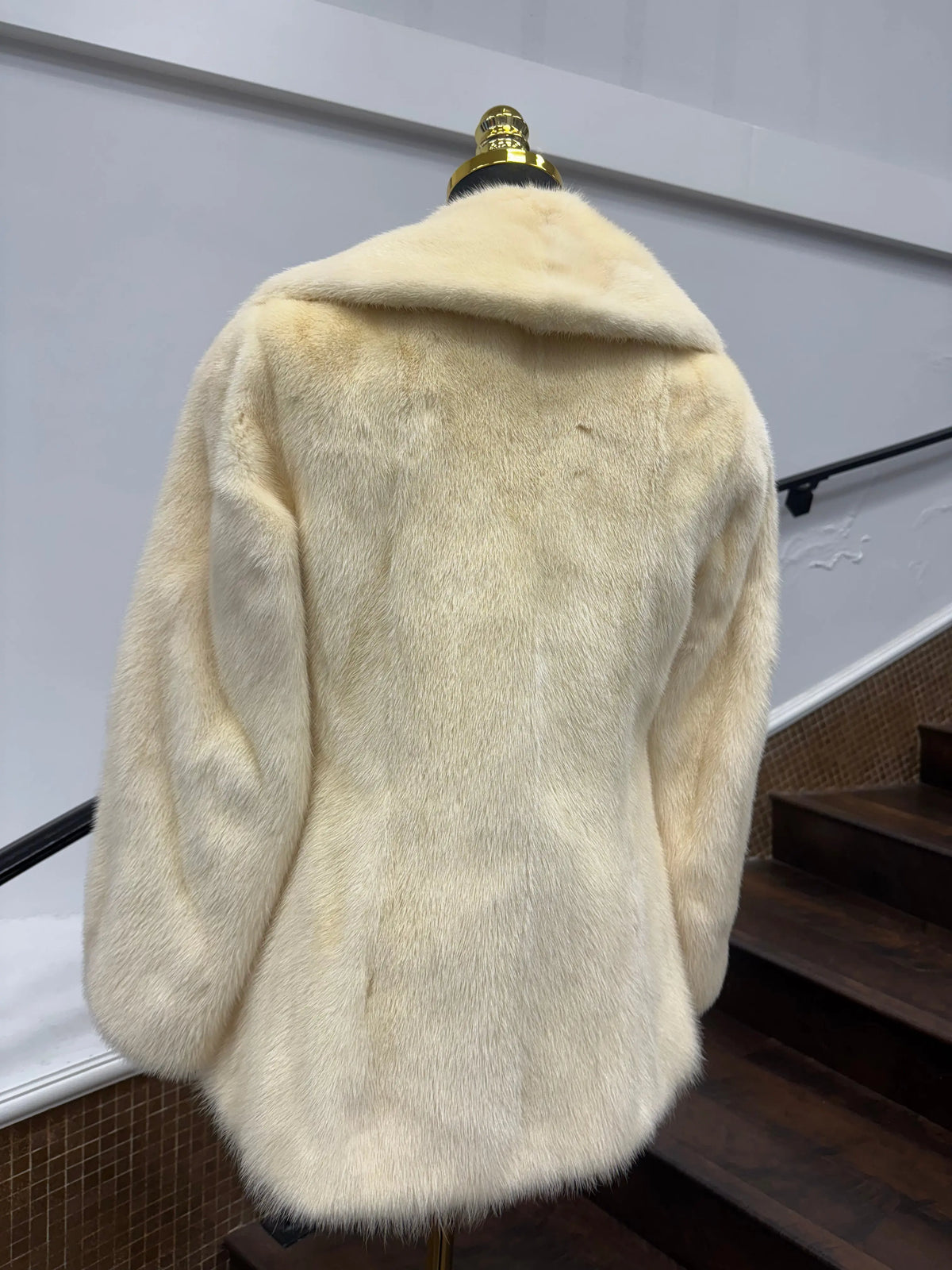 Vintage Oxidized Mink Jacket
