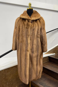 Vintage Pastel Mink 3/4 Coat