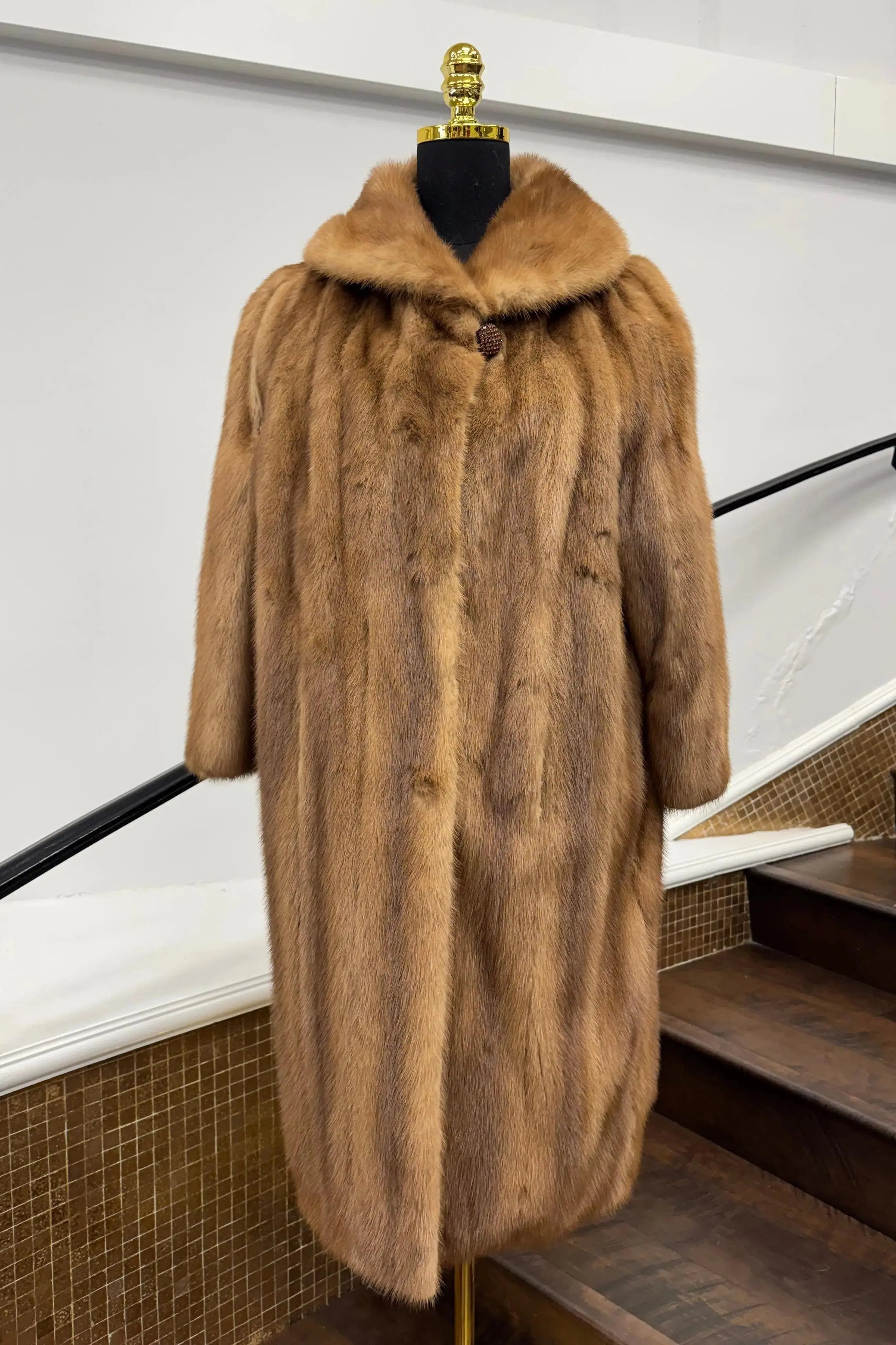 Vintage Pastel Mink 3/4 Coat