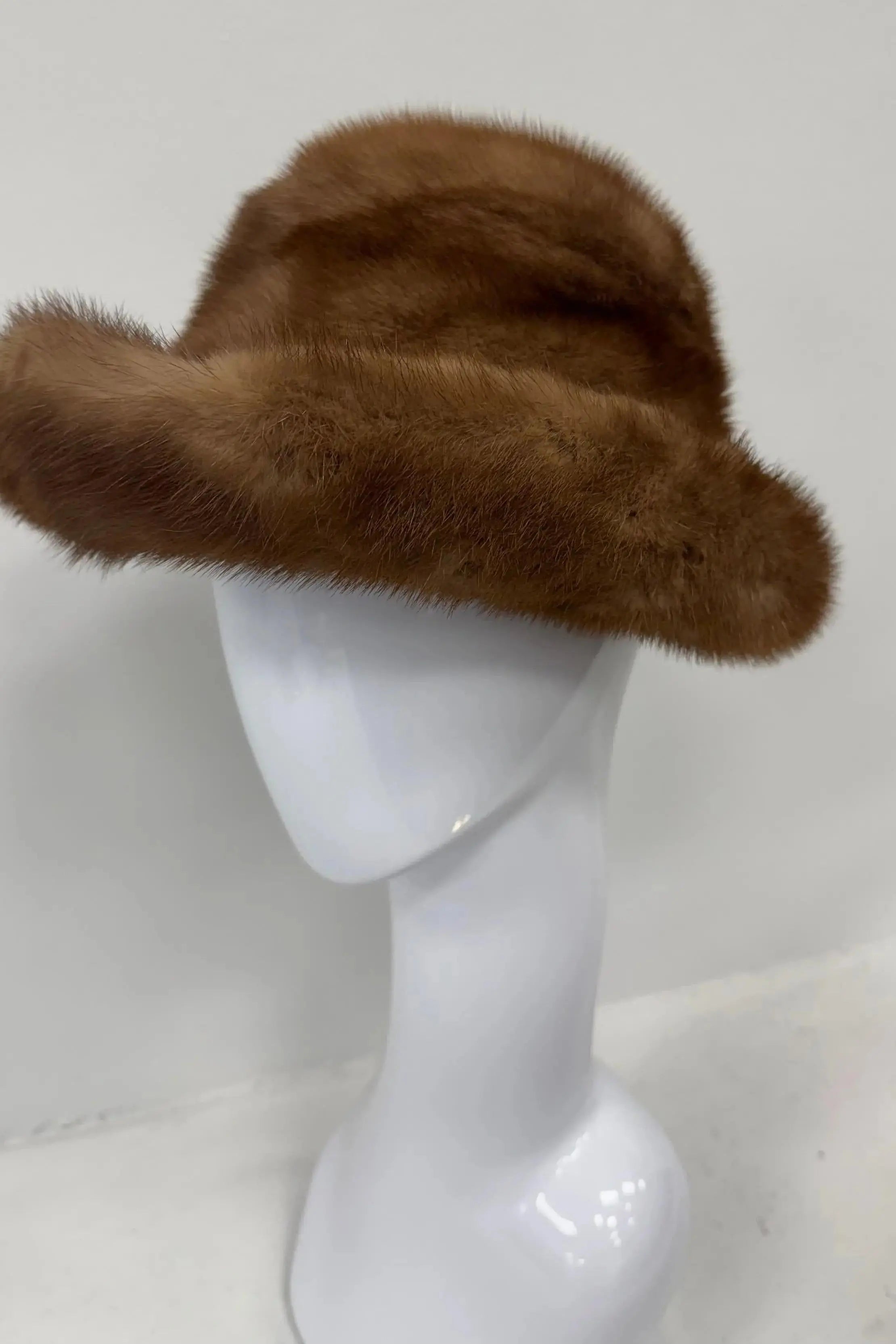 Vintage Pastel Mink Hat