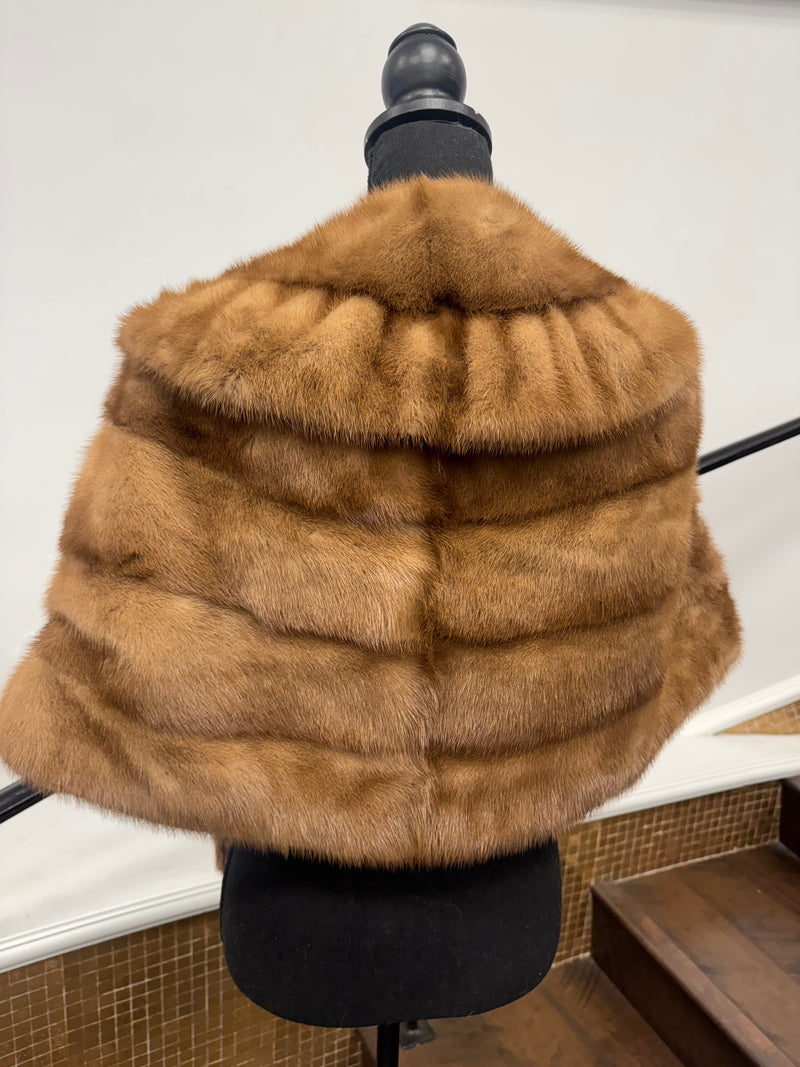 Vintage Pastel Mink Stole
