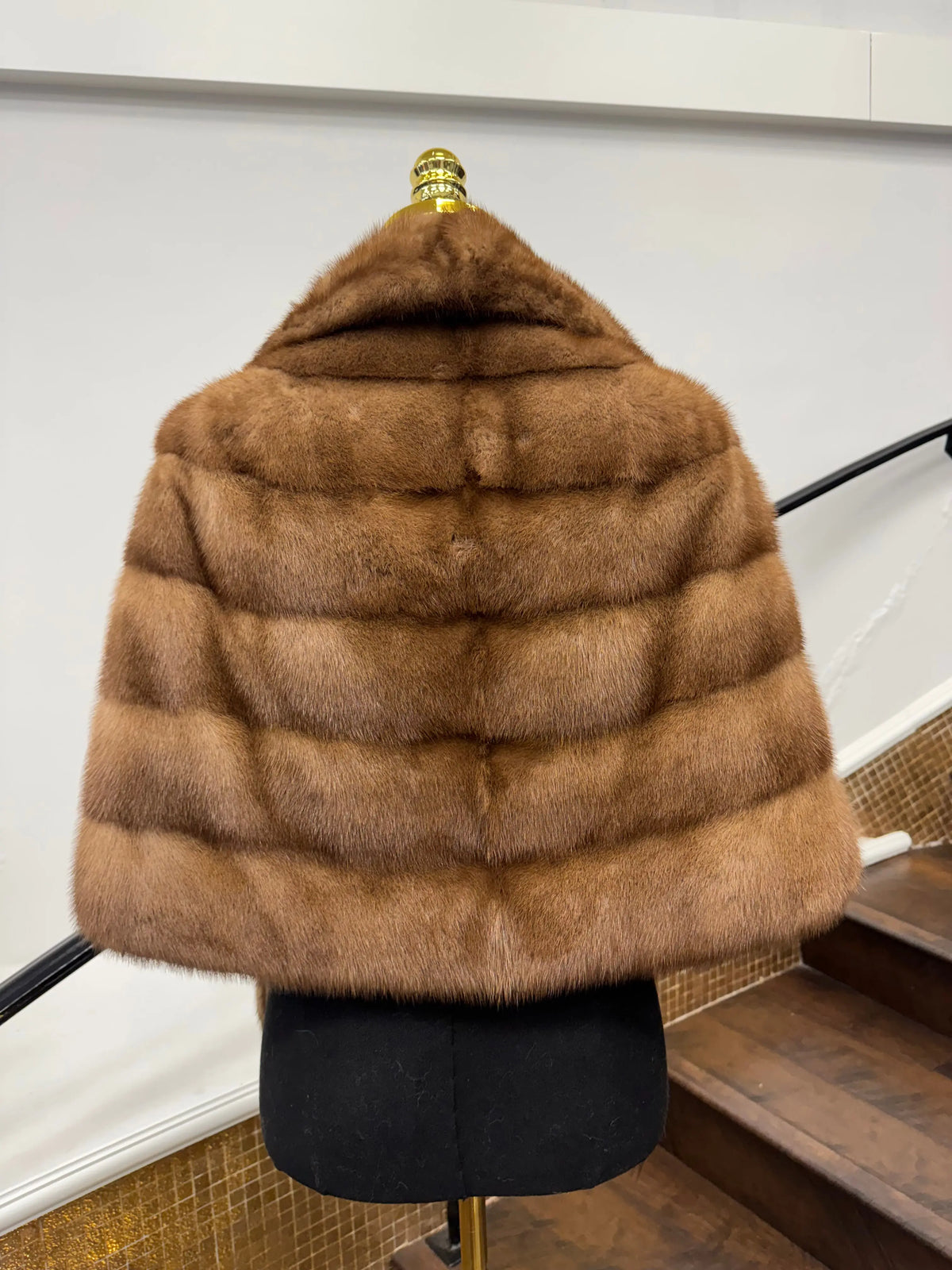 Vintage Pastel Mink Stole