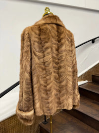 LaBelle Since 1919 Vintage Pastel Section Mink Jacket